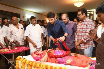 Celebrities Pay Homage to Vijaya Nirmala Garu